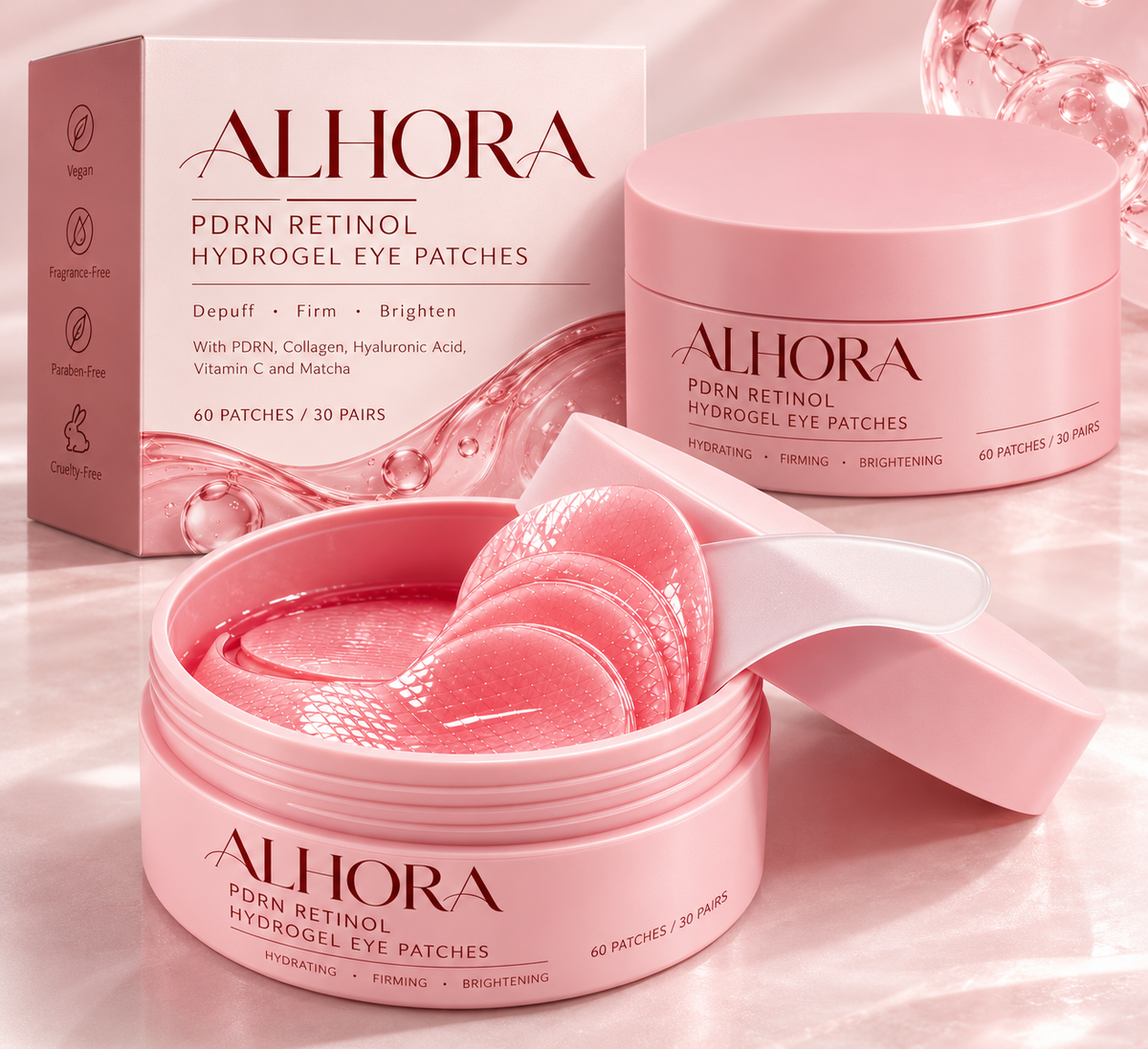 PDRN Retinol Hydrogel Eye Patches