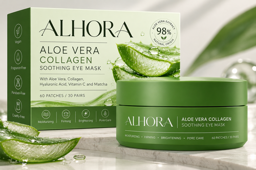 Aloe Vera Collagen Soothing Eye Mask