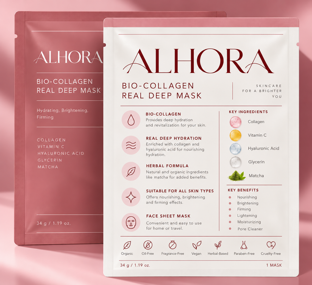 Anti-Aging Deep Hydration Bio-Collagen Facial Mask